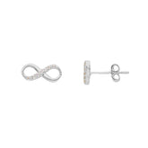 18 Karat Gold - 750 Infinity Ohrstecker